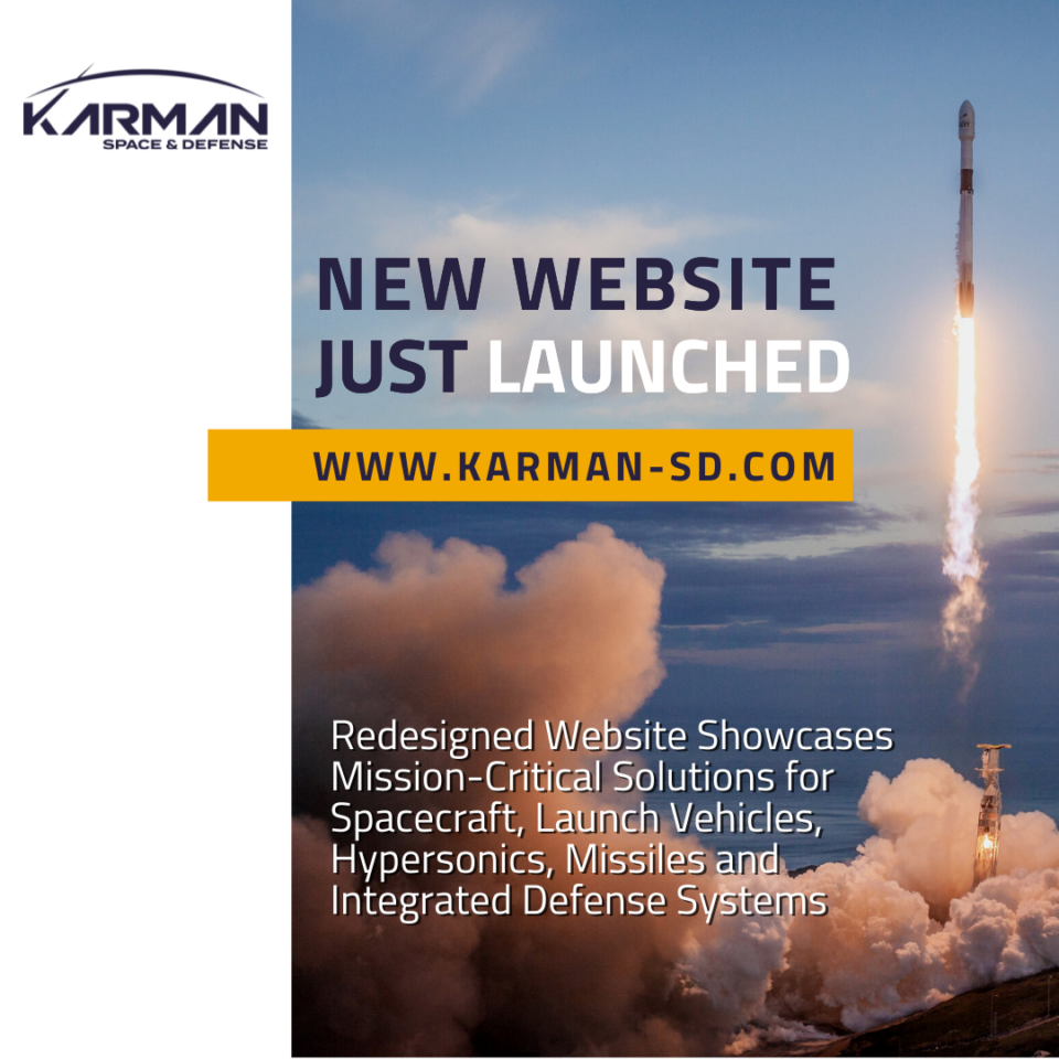 Karman Space & Defense Launches New Website