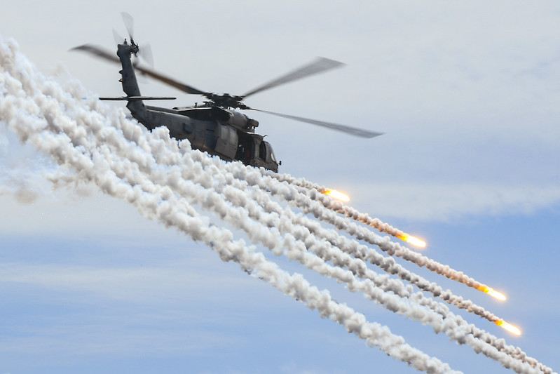 helicopter flare