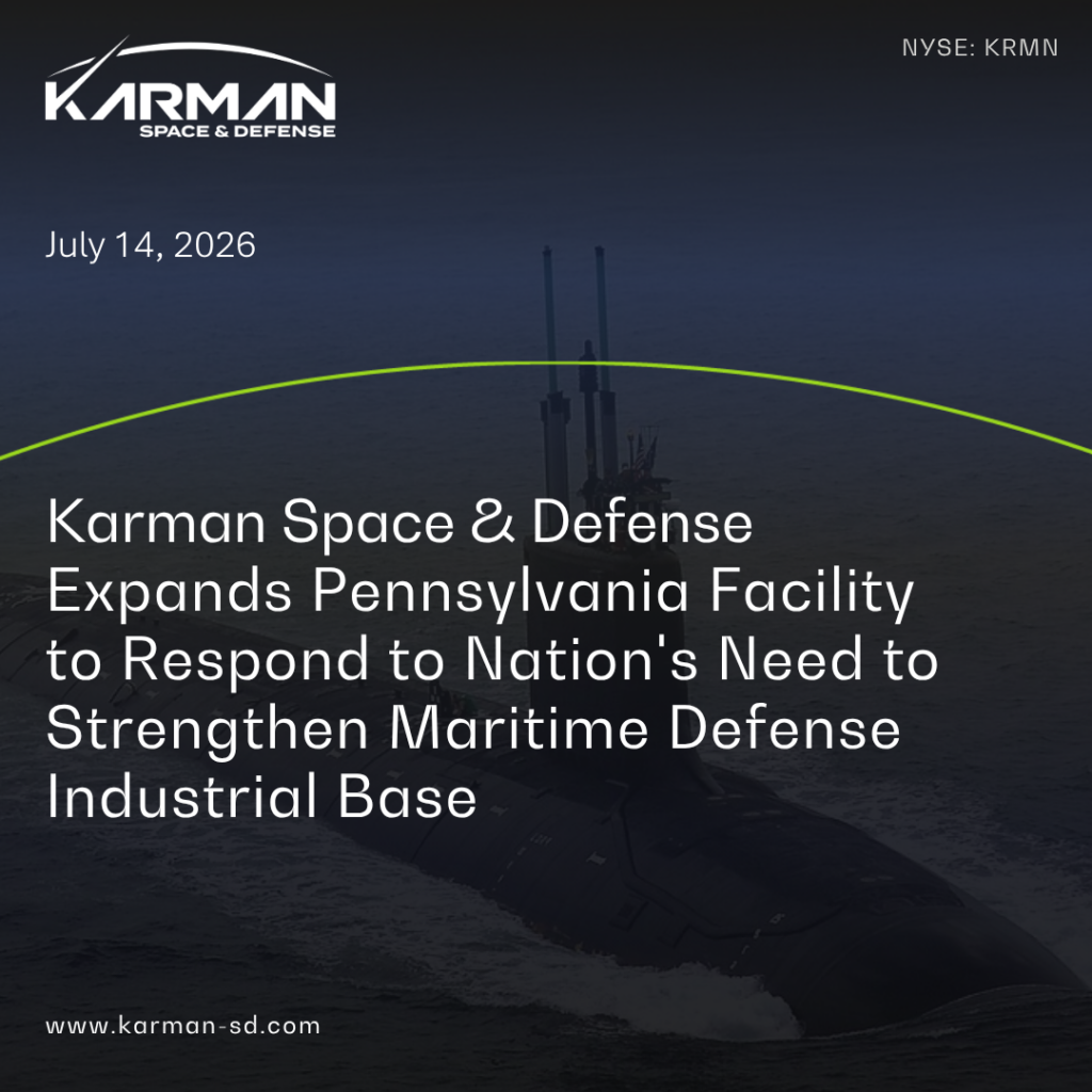 Pennsylvania Expansion, Karman Space & Defense
